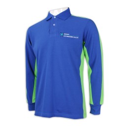 P1125  Make color contrast long sleeve Polo shirt design long sleeve work Polo shirt 100% cotton Polo shirt factory P1125  Make color contrast long sleeve Polo shirt design long sleeve work Polo shirt 100% cotton Polo shirt factory